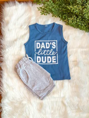 🕶️ Lil’ Dude Vibes Tank & Shorts Set 🕶️