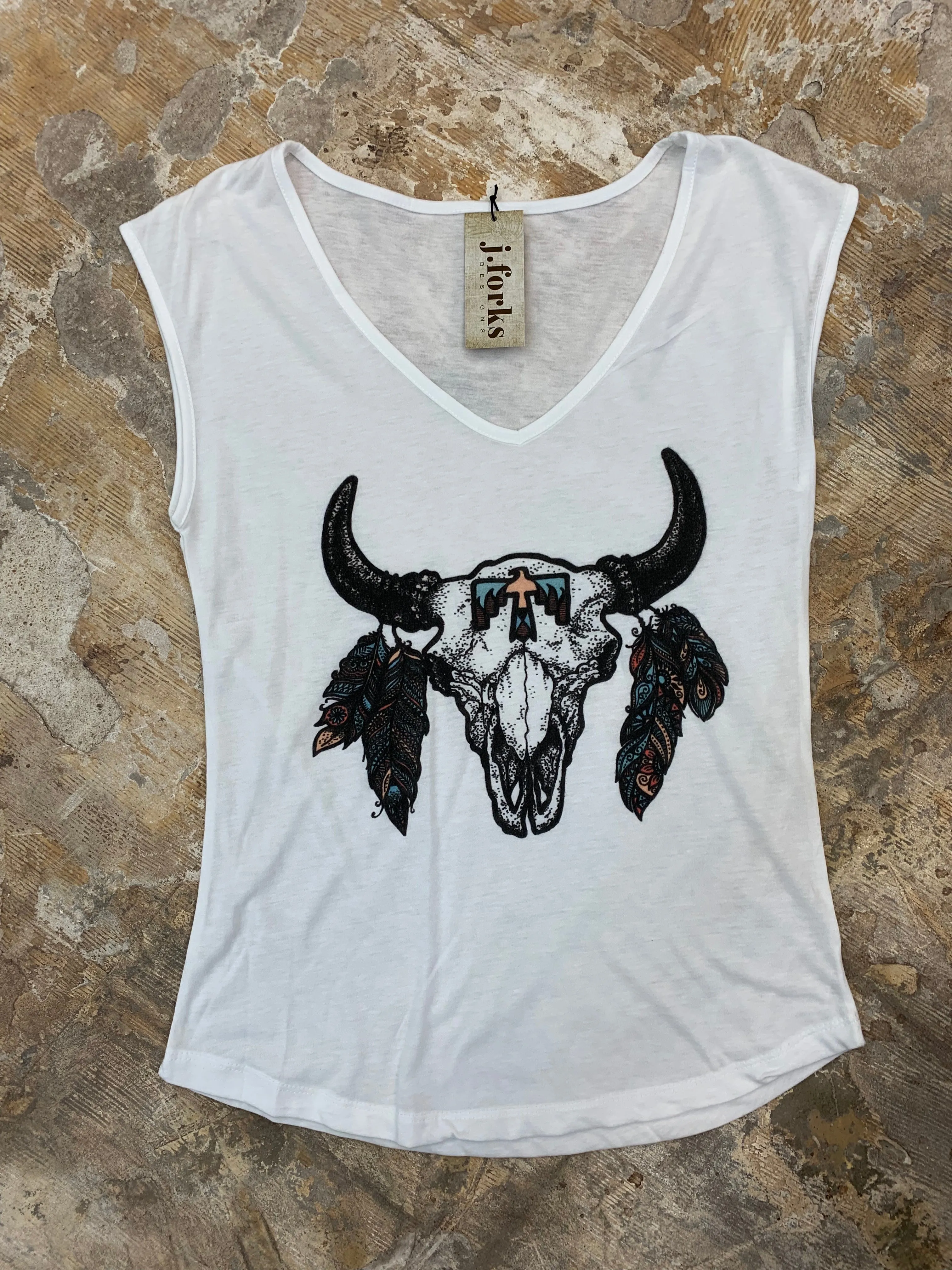 1139 Thunderbird Skull Tank