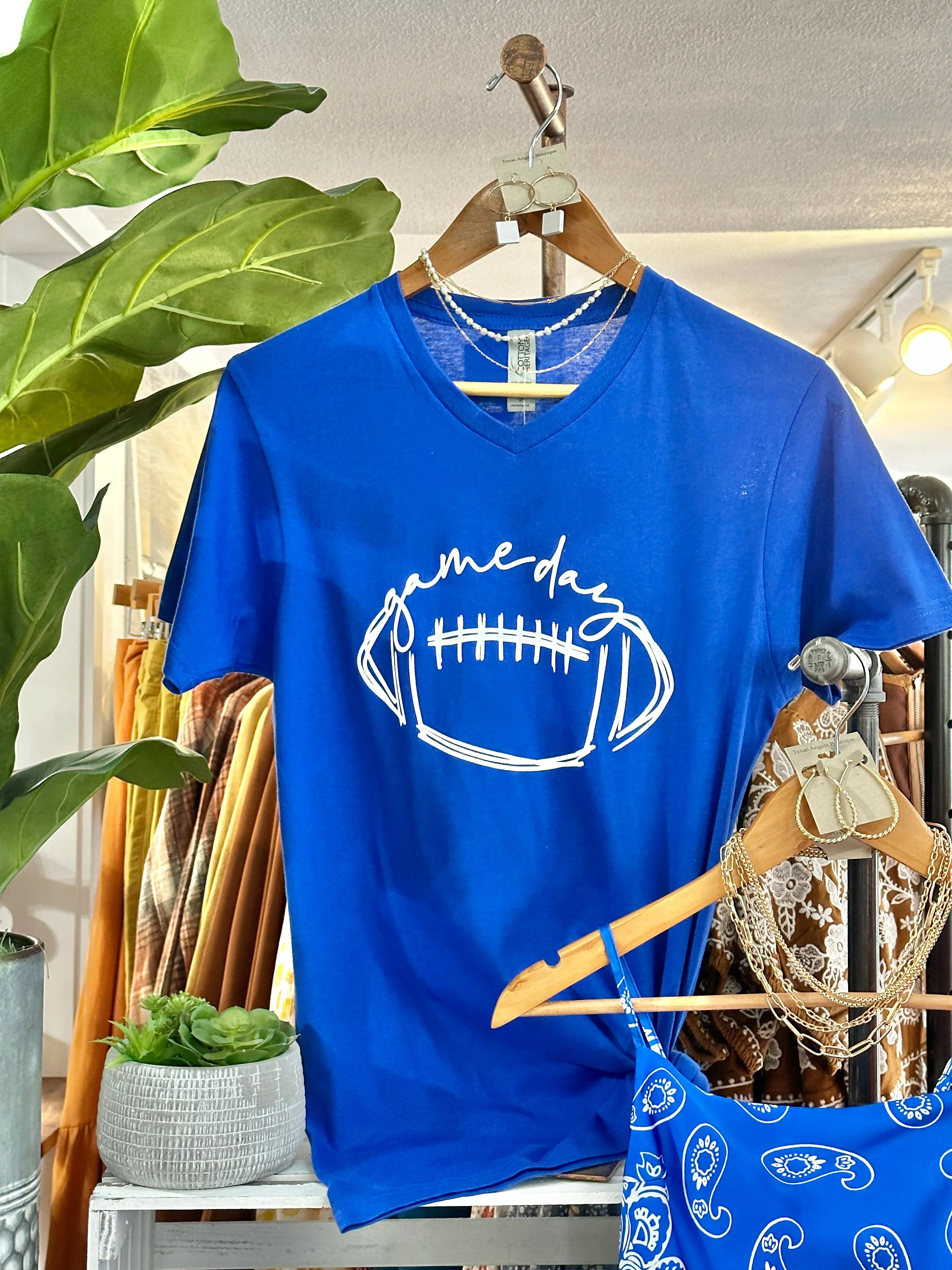 50% Off - Royal Blue Game Day Tee