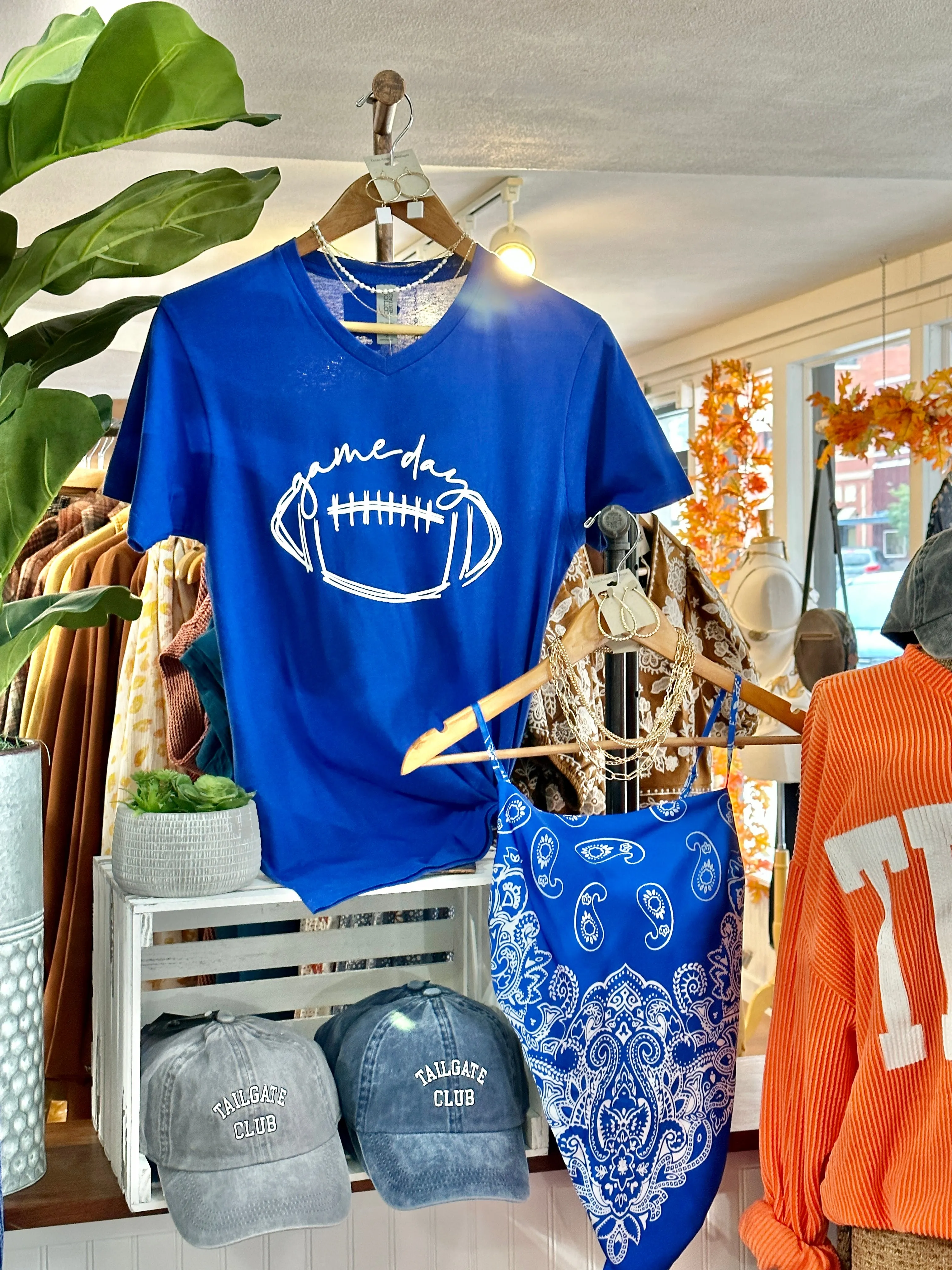 50% Off - Royal Blue Game Day Tee