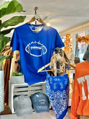 50% Off - Royal Blue Game Day Tee