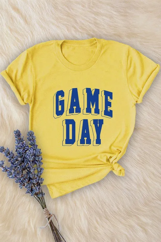 50% Off - Yellow Game Day Tee