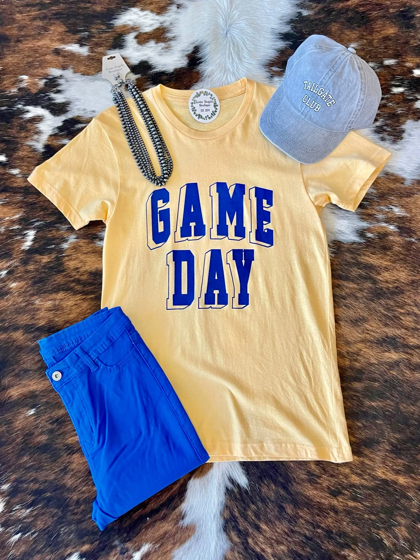 50% Off - Yellow Game Day Tee