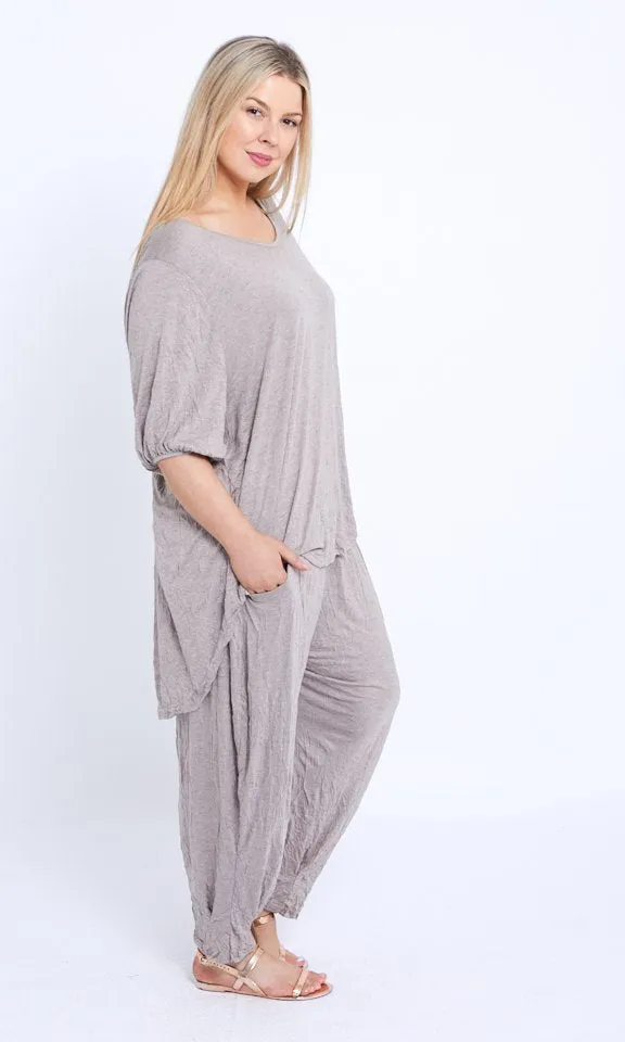7718 Loose fitting pants