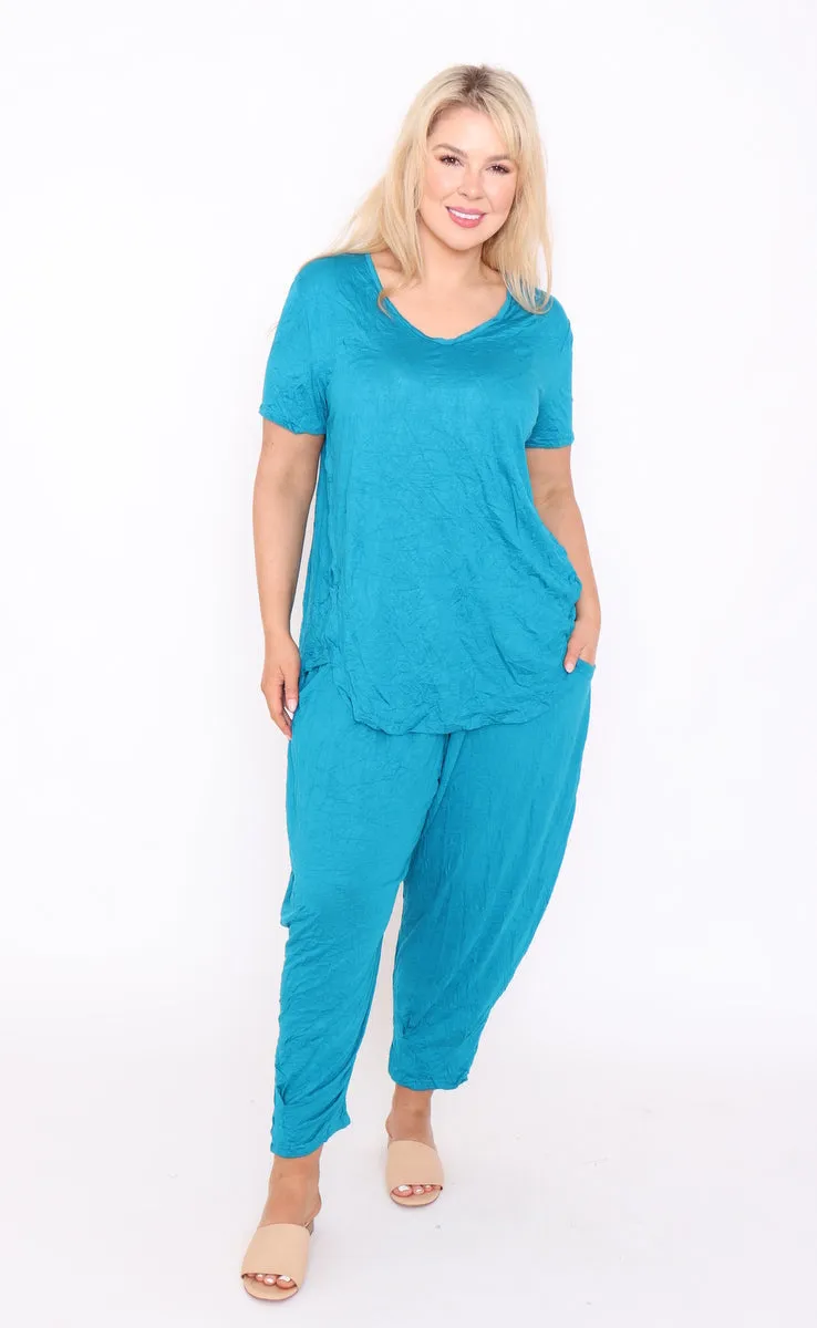 7718 Loose fitting pants