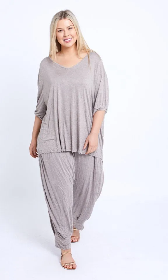 7718 Loose fitting pants