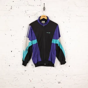 90's Adidas Tracksuit Top - Black - M