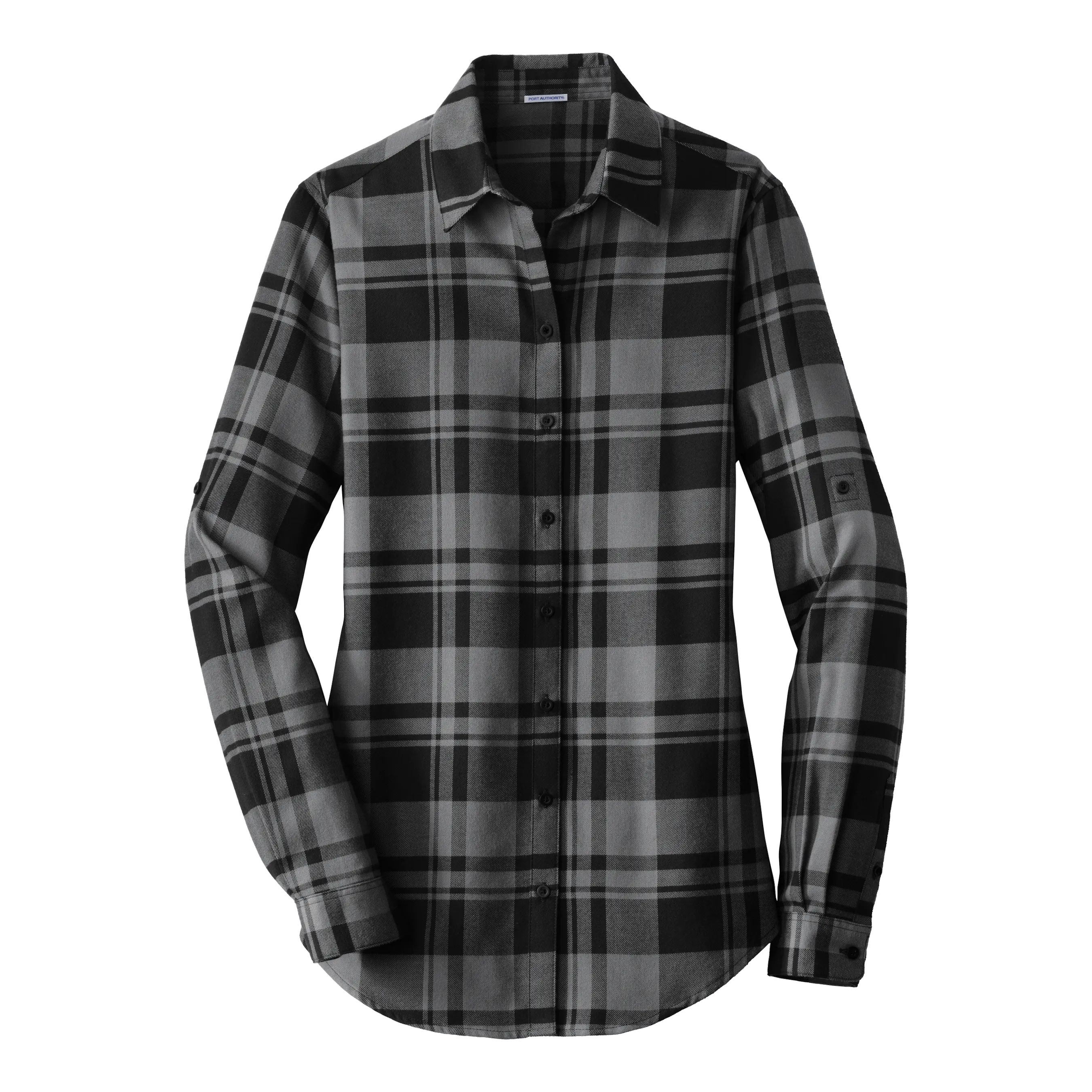 A1820W Ladies Plaid Flannel Shirt