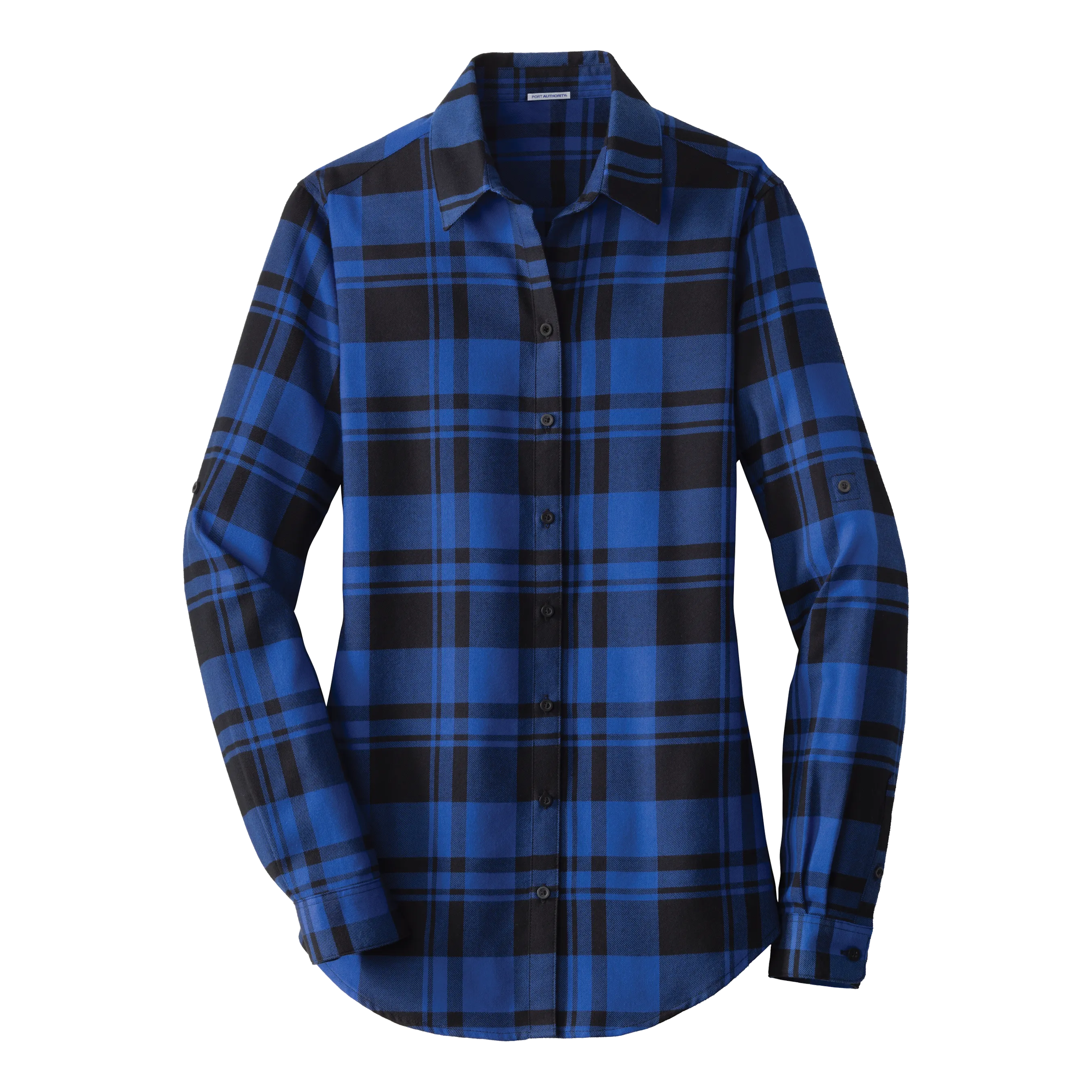 A1820W Ladies Plaid Flannel Shirt