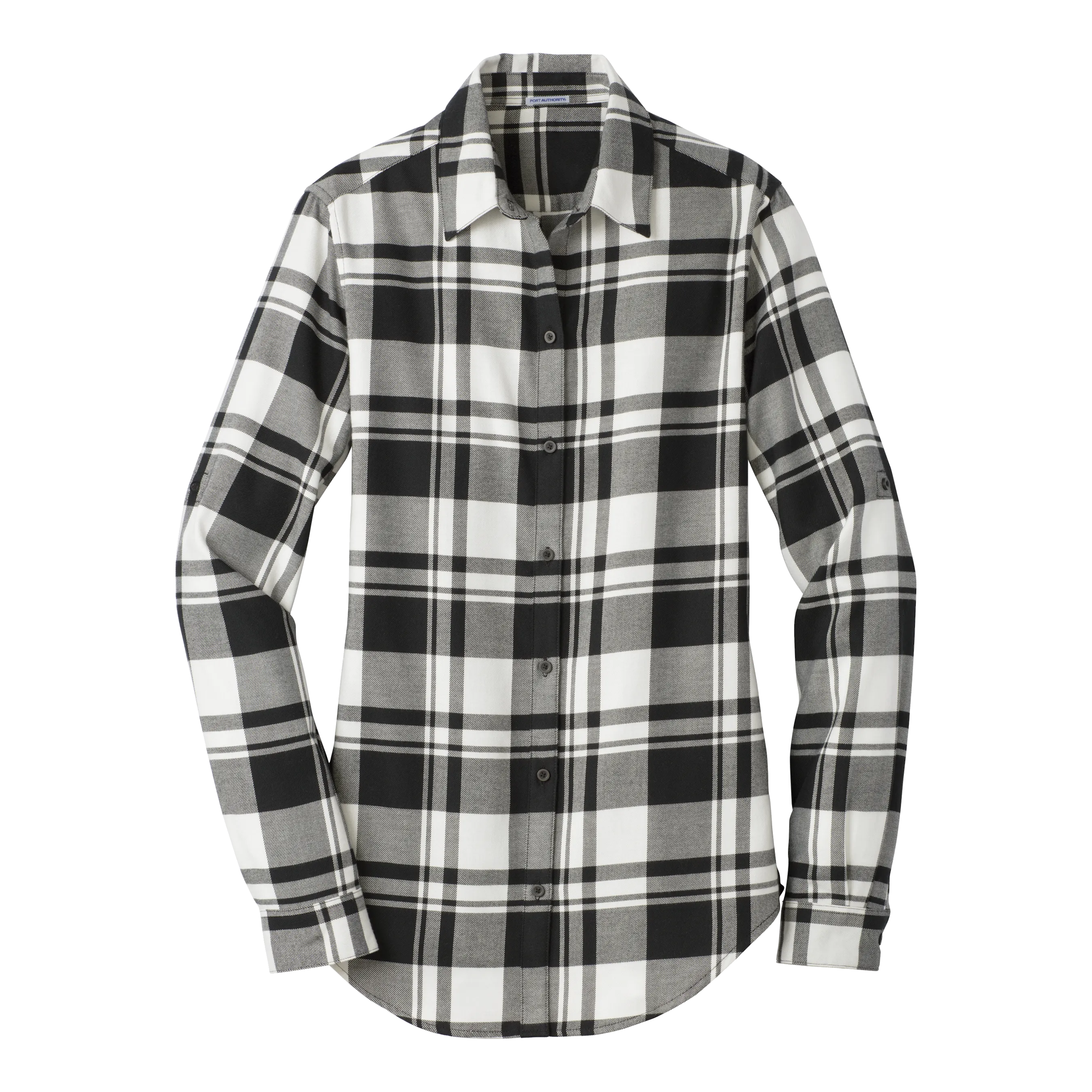 A1820W Ladies Plaid Flannel Shirt