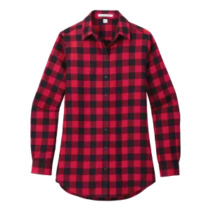 A1820W Ladies Plaid Flannel Shirt