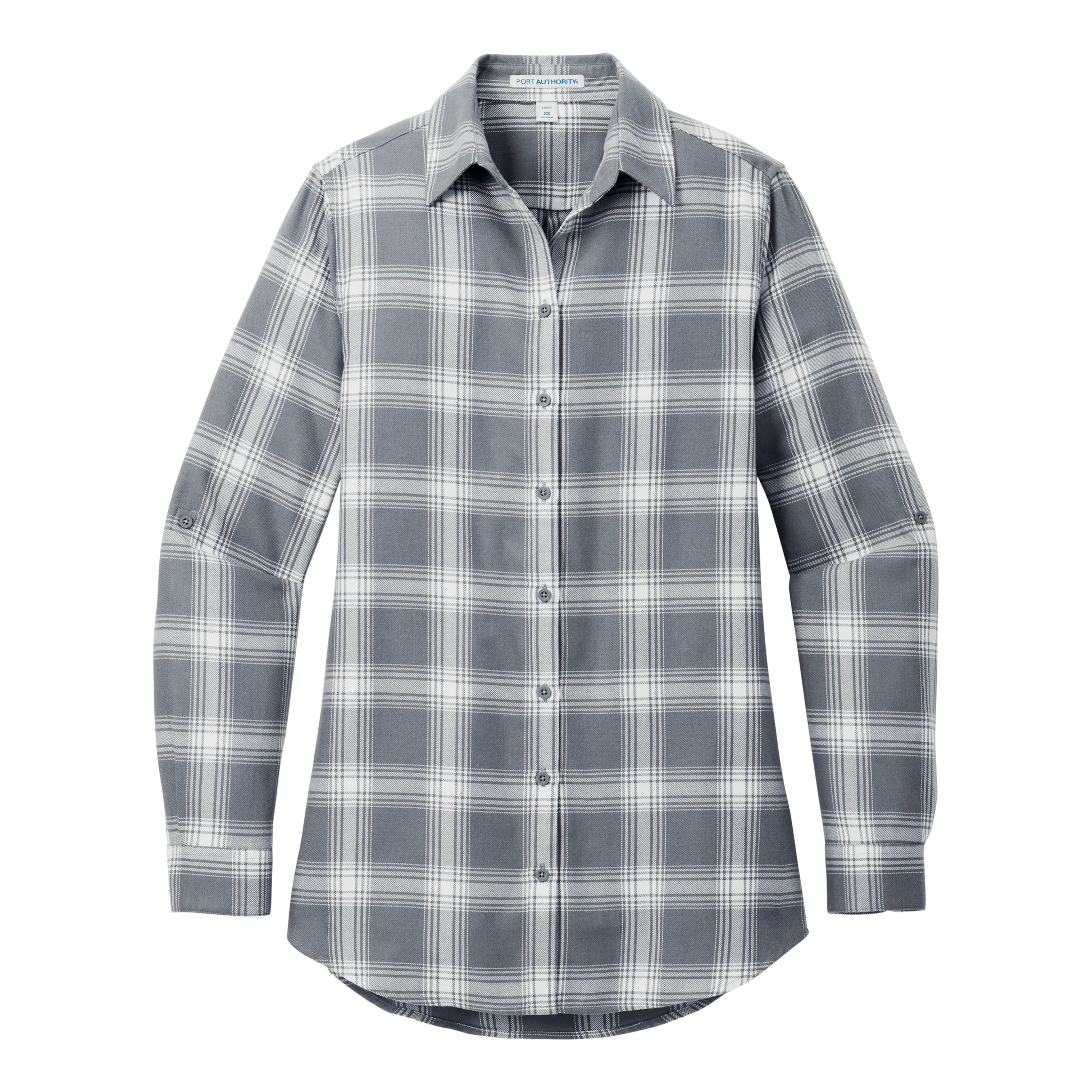 A1820W Ladies Plaid Flannel Shirt