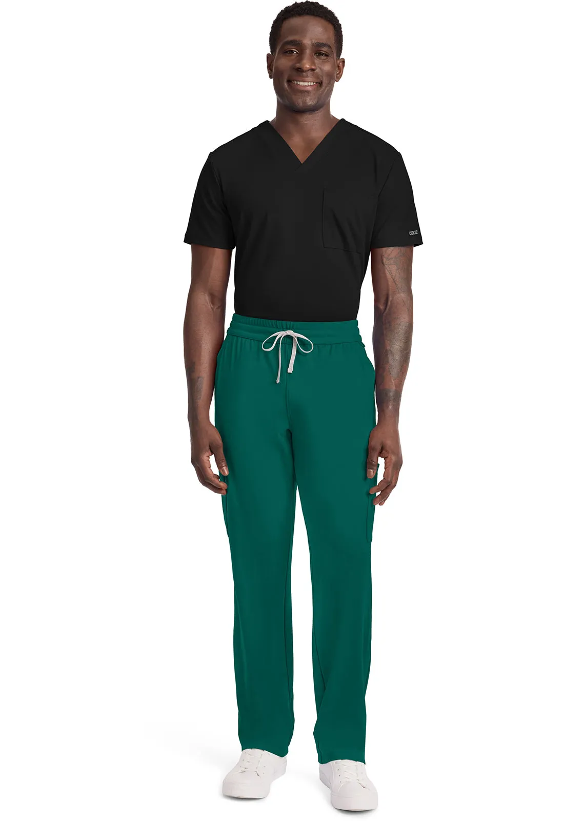 Achieve CK036 Men's 5-Pocket Straight Leg Pants Hunter