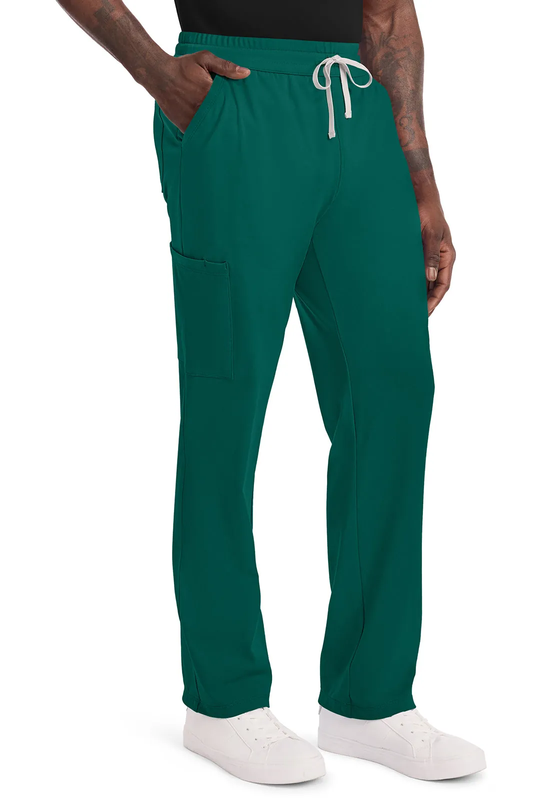 Achieve CK036 Men's 5-Pocket Straight Leg Pants Hunter