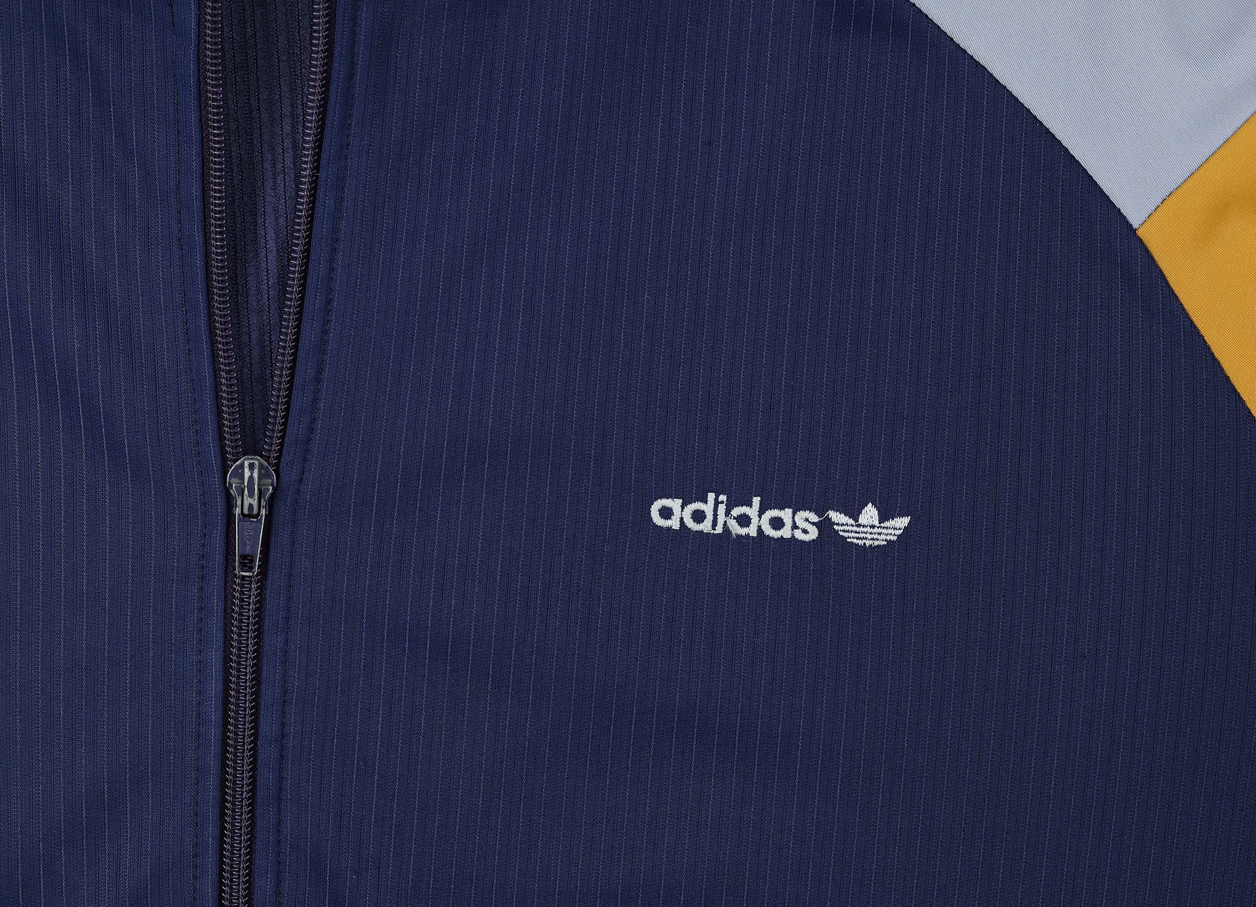Adidas 80s Tracksuit Top Jacket - Blue - L
