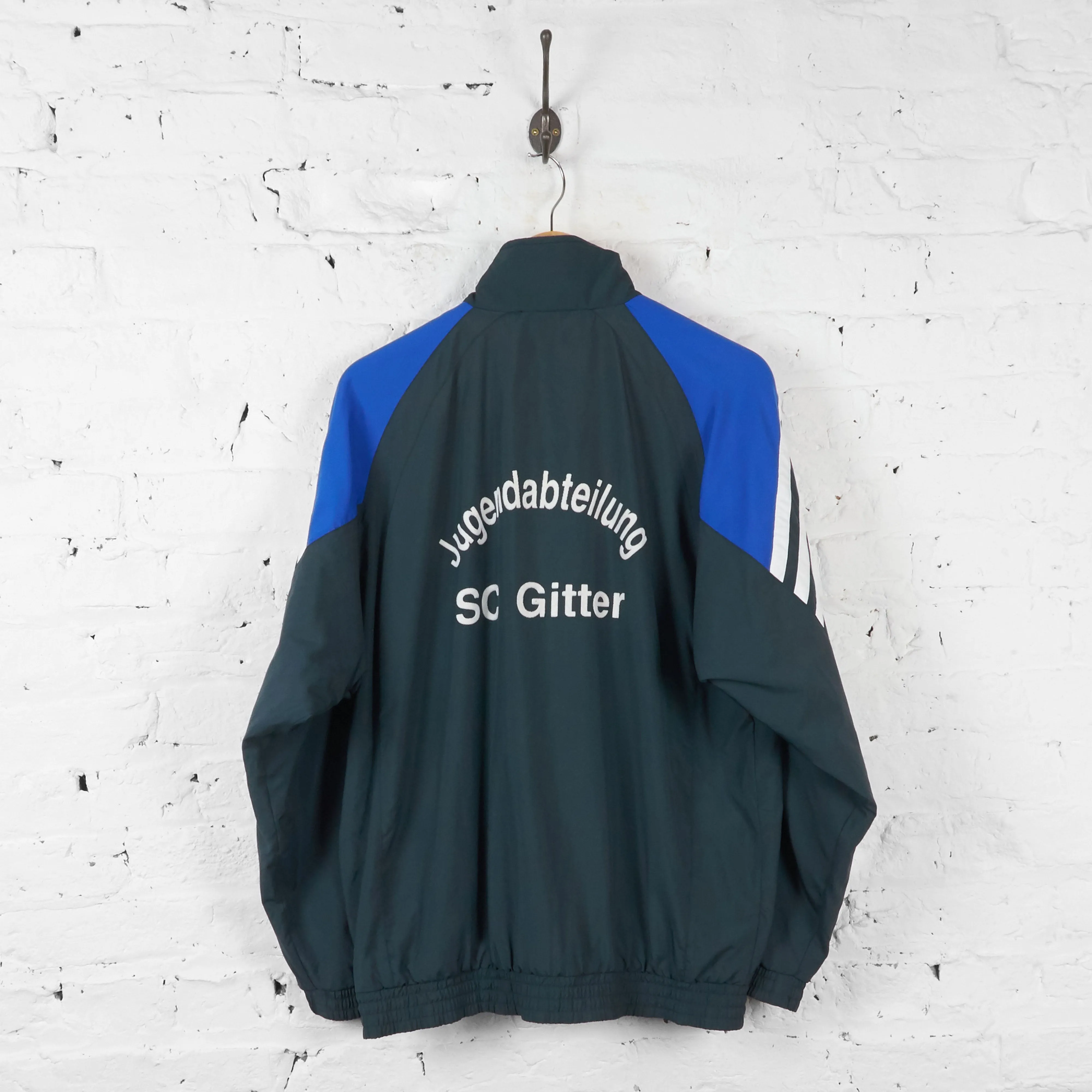 Adidas 90s Shell Jacket - Blue - M