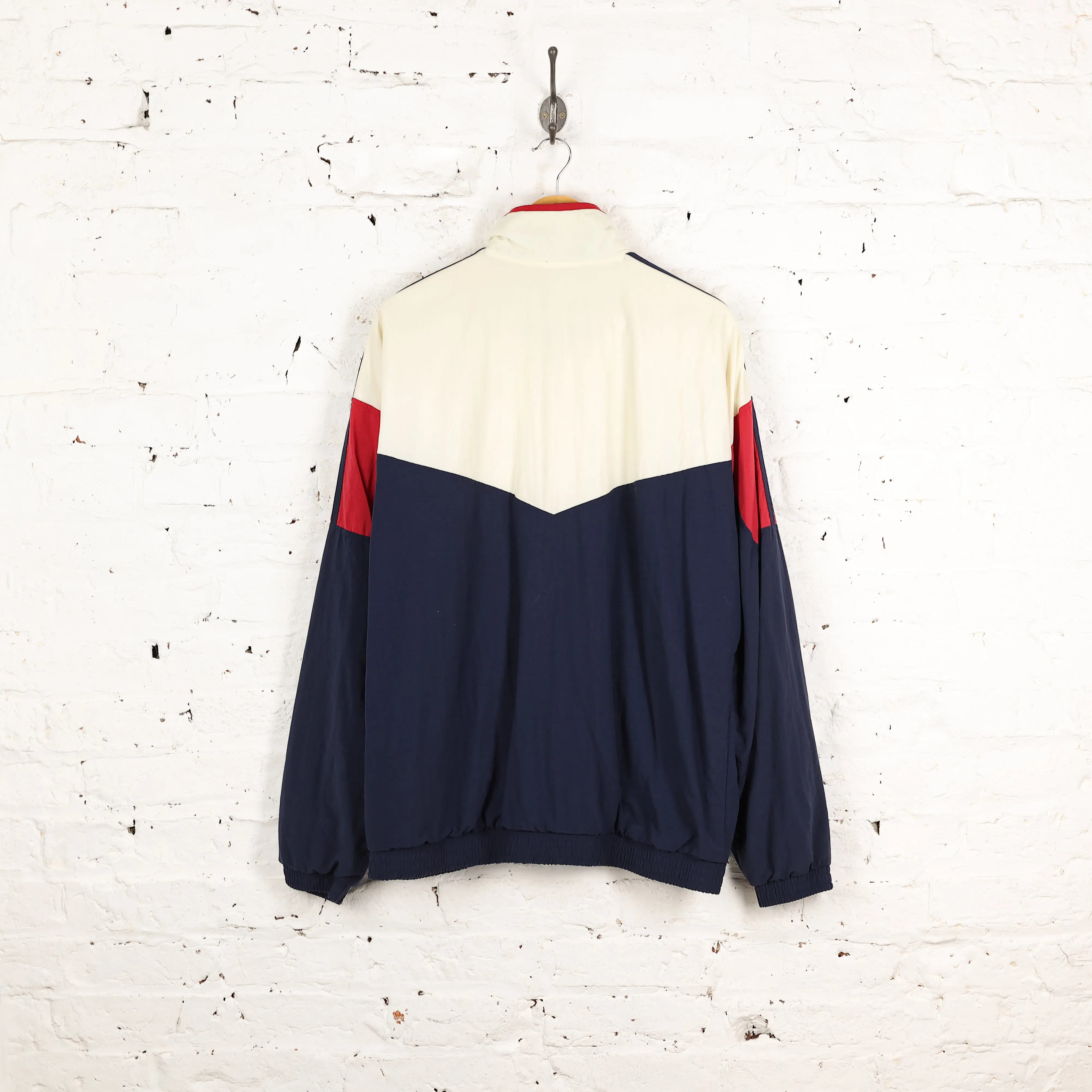 Adidas 90s Shell Tracksuit Top Jacket - Blue - XXL