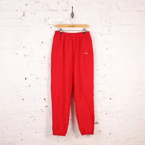 Adidas 90s Tracksuit Bottoms - Red - M