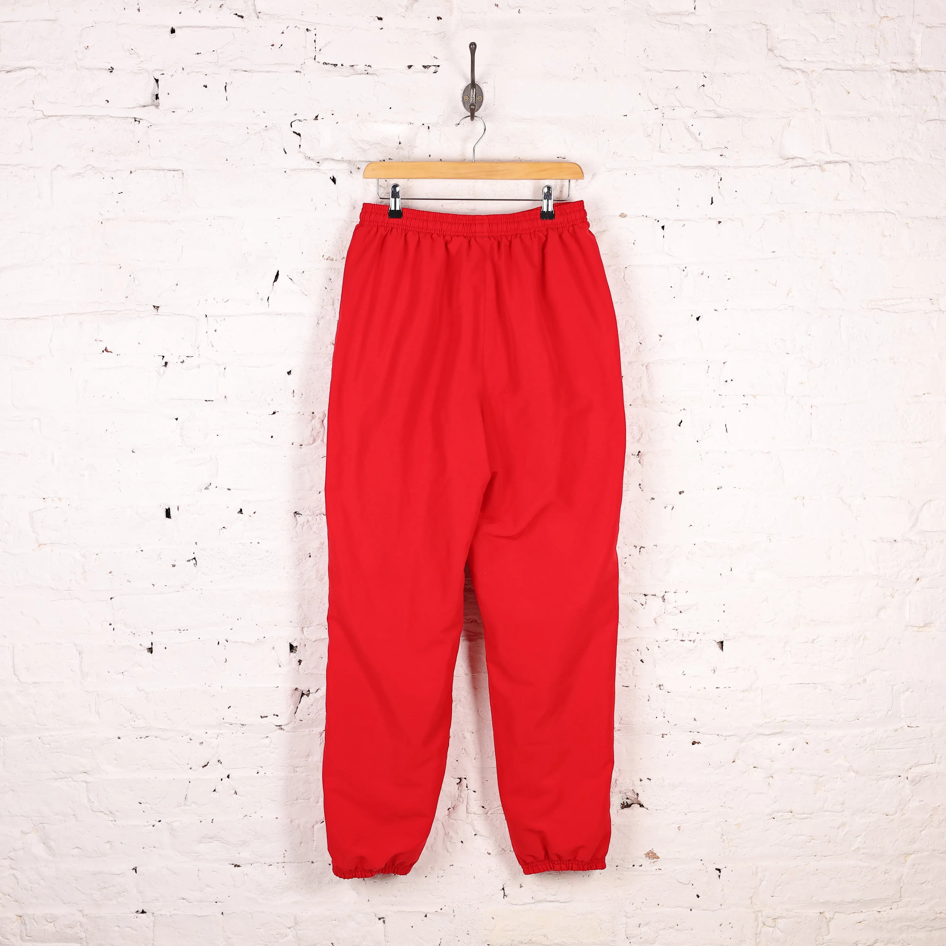 Adidas 90s Tracksuit Bottoms - Red - M