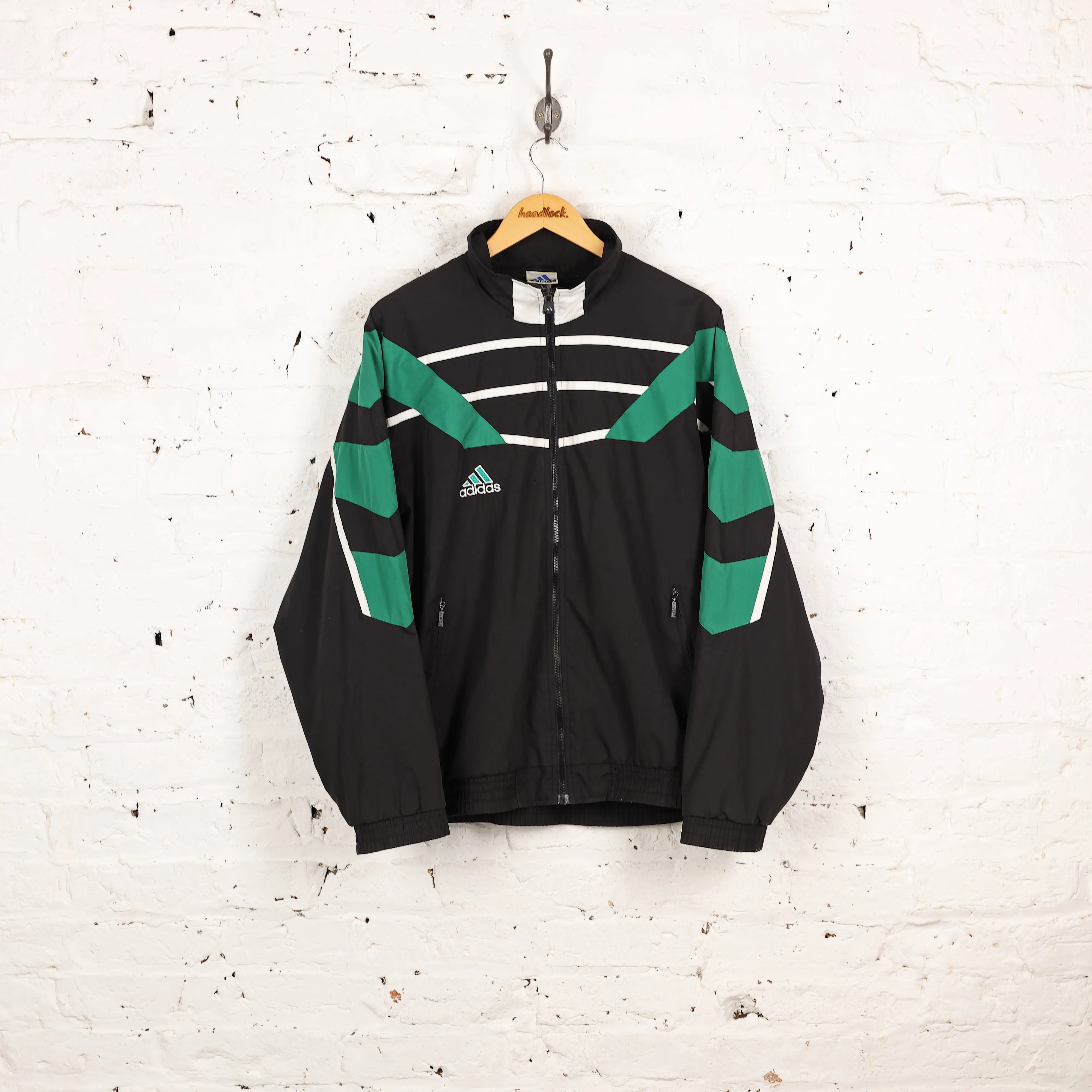 Adidas 90s Tracksuit Top Jacket - Black - M