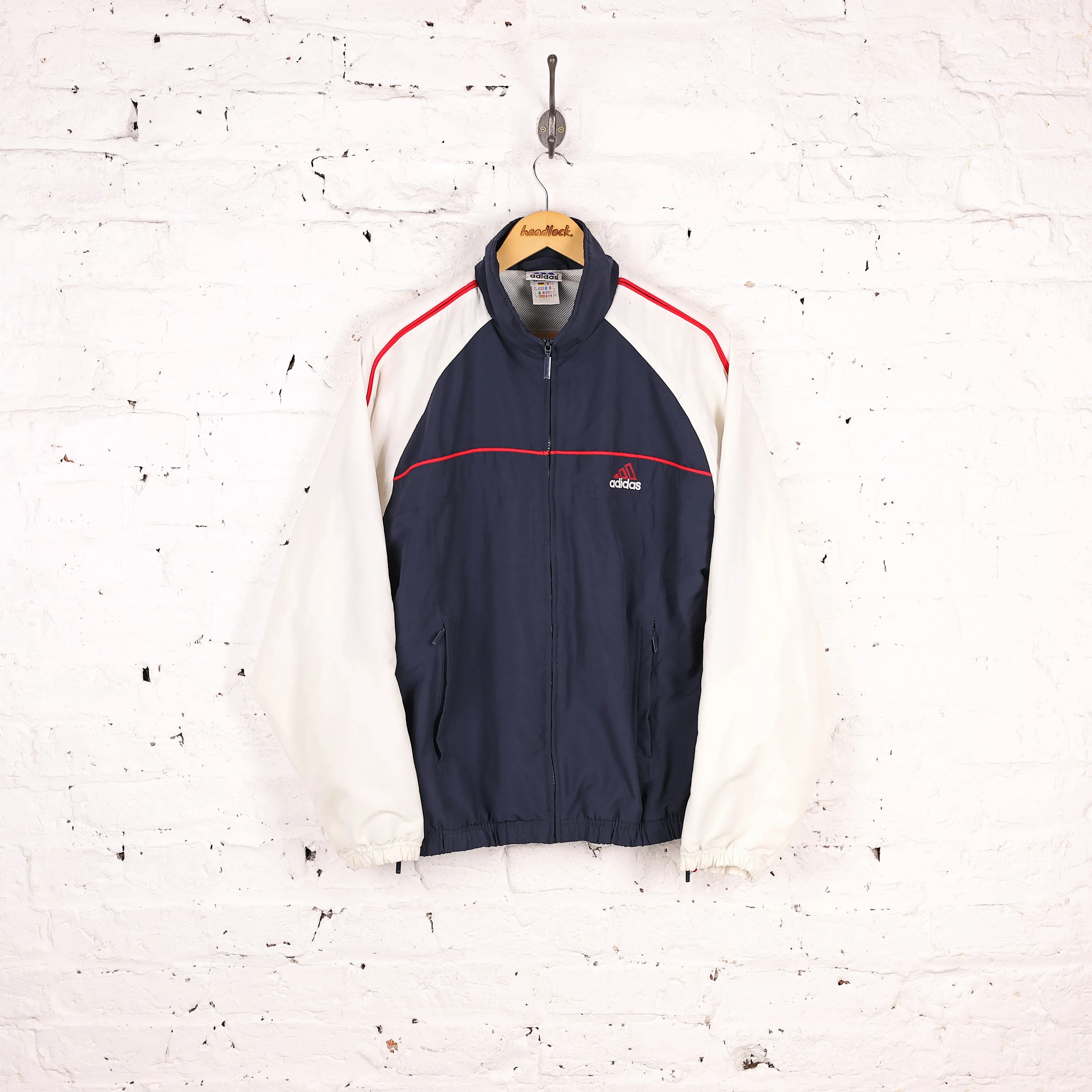 Adidas 90s Tracksuit Top Jacket - Blue - M
