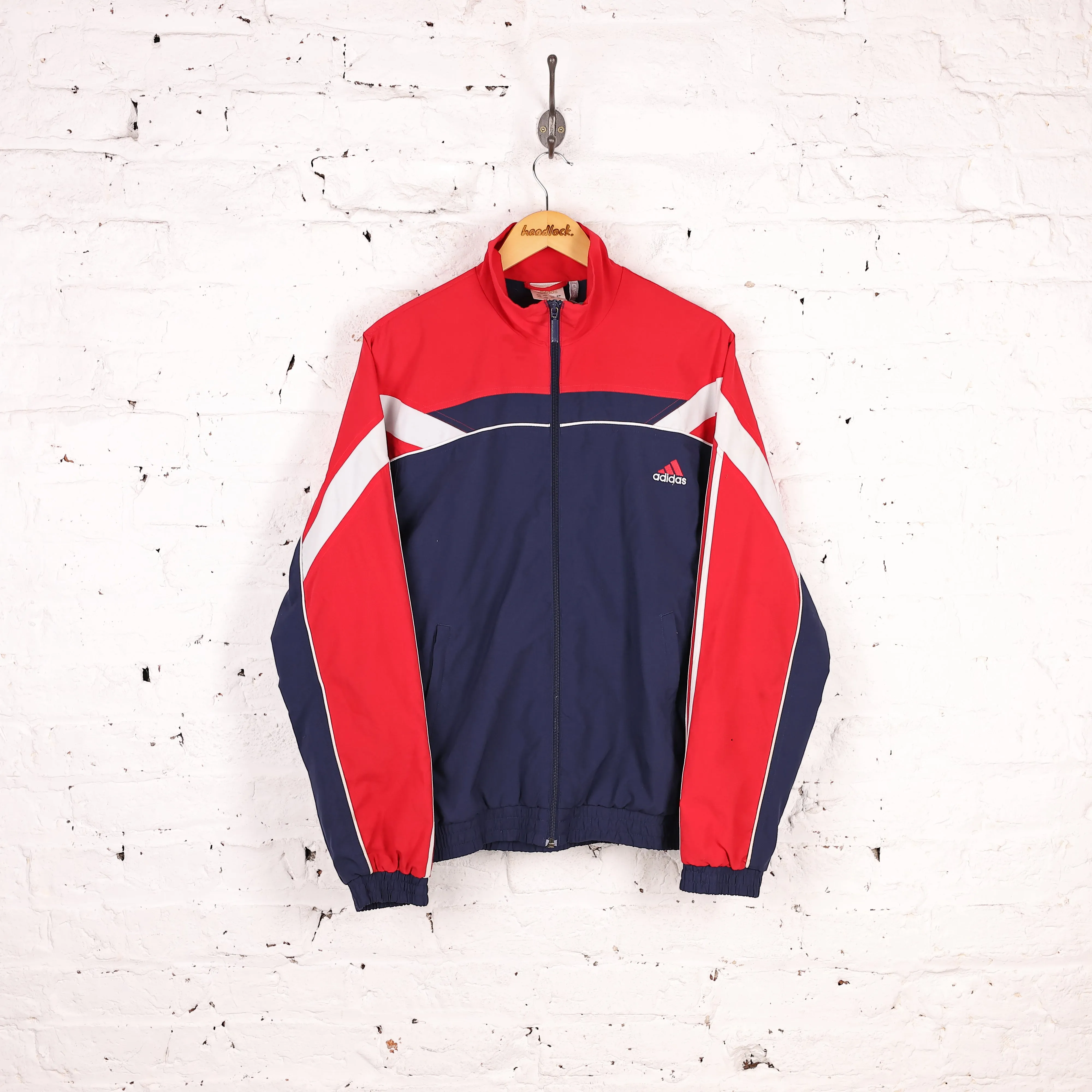 Adidas 90s Tracksuit Top Jacket - Blue - M