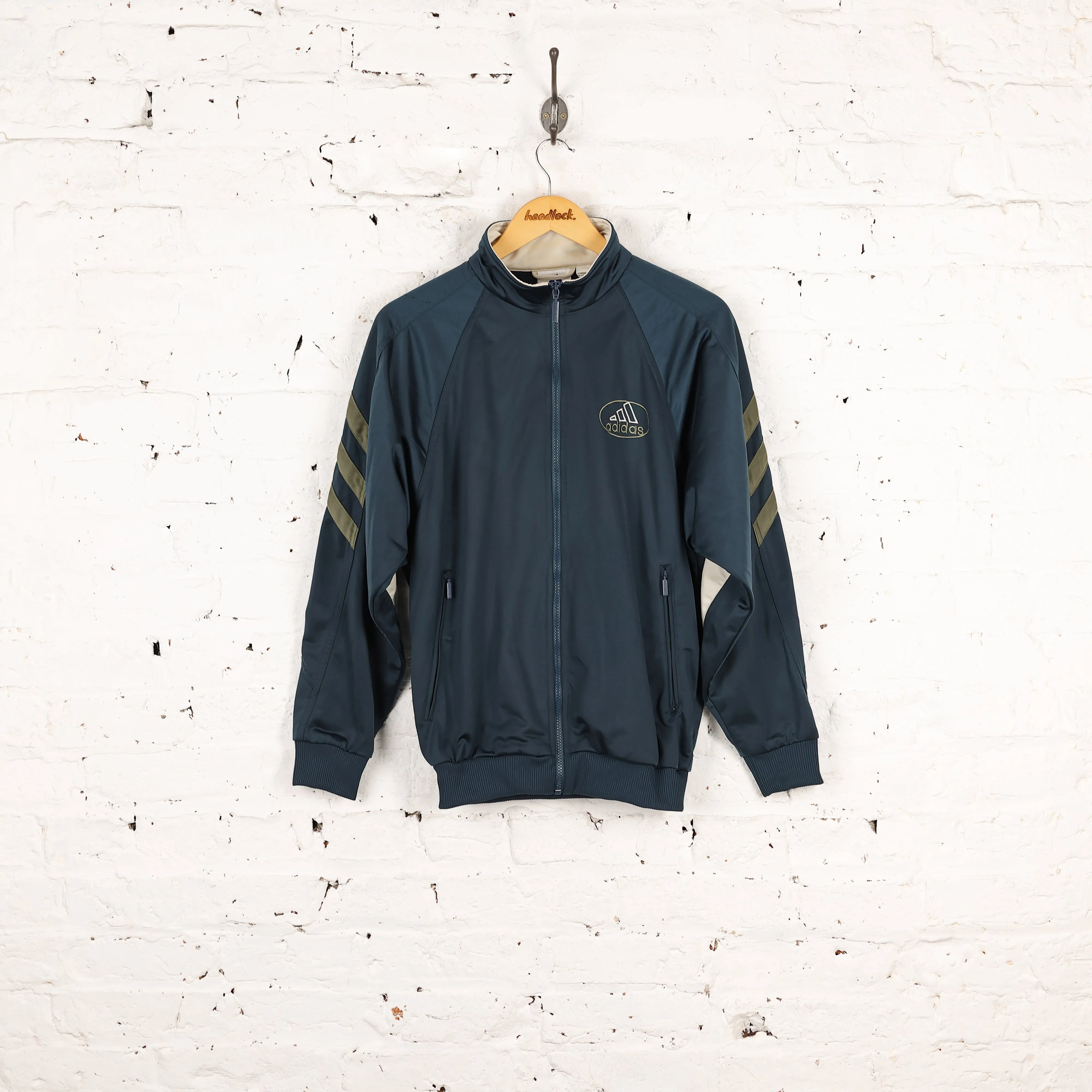 Adidas 90s Tracksuit Top Jacket - Blue - S