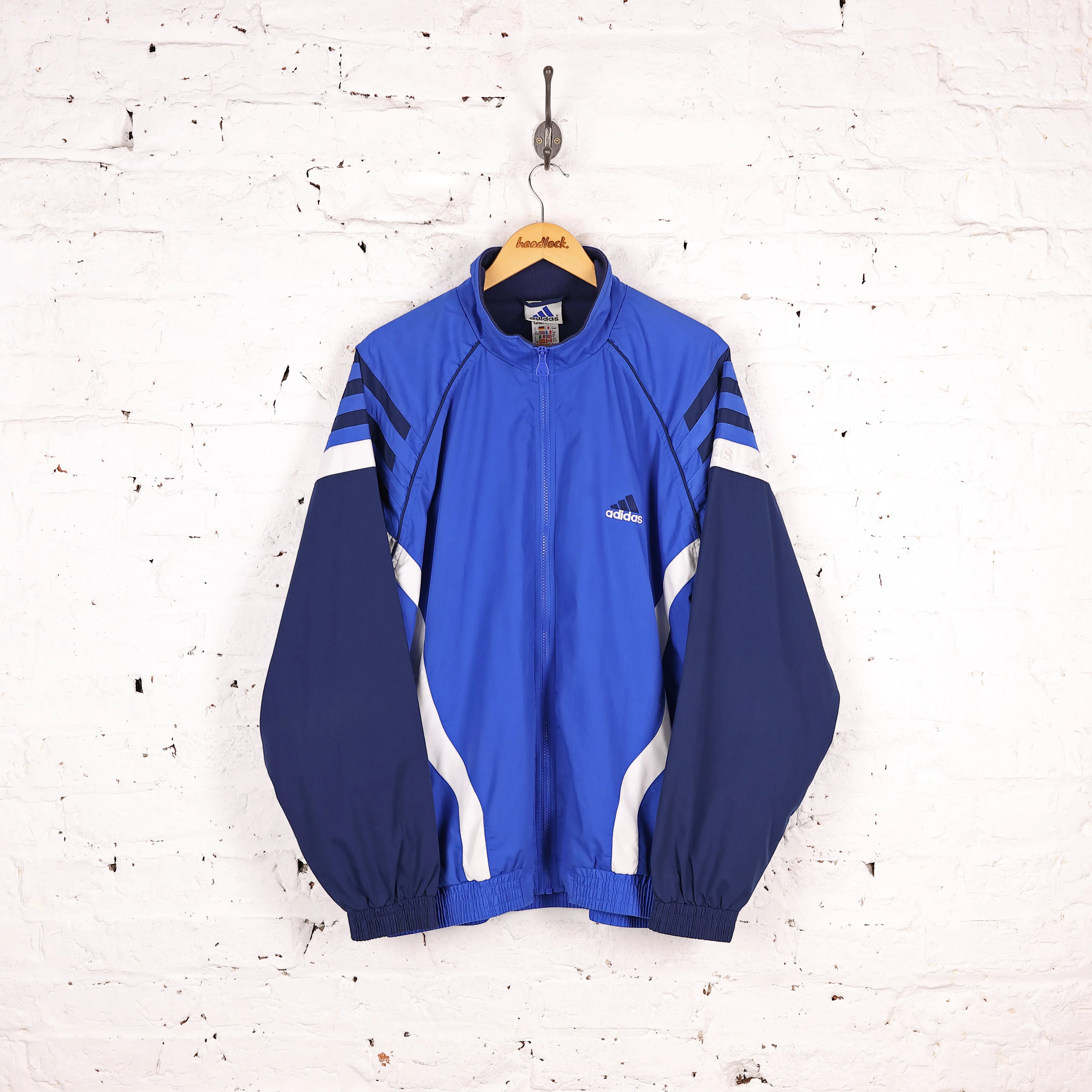 Adidas 90s Tracksuit Top Jacket - Blue - XL