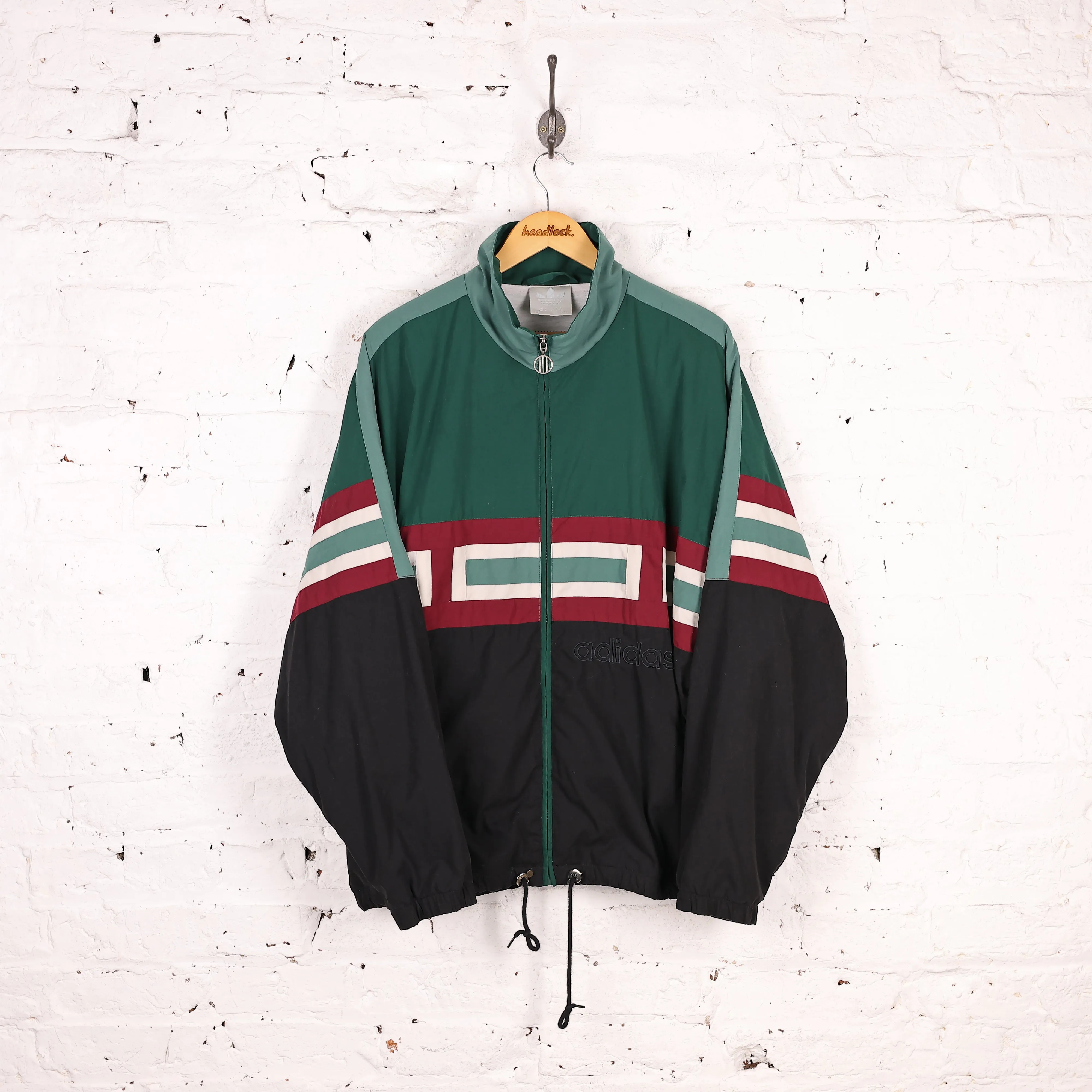 Adidas 90s Tracksuit Top Jacket - Green - L
