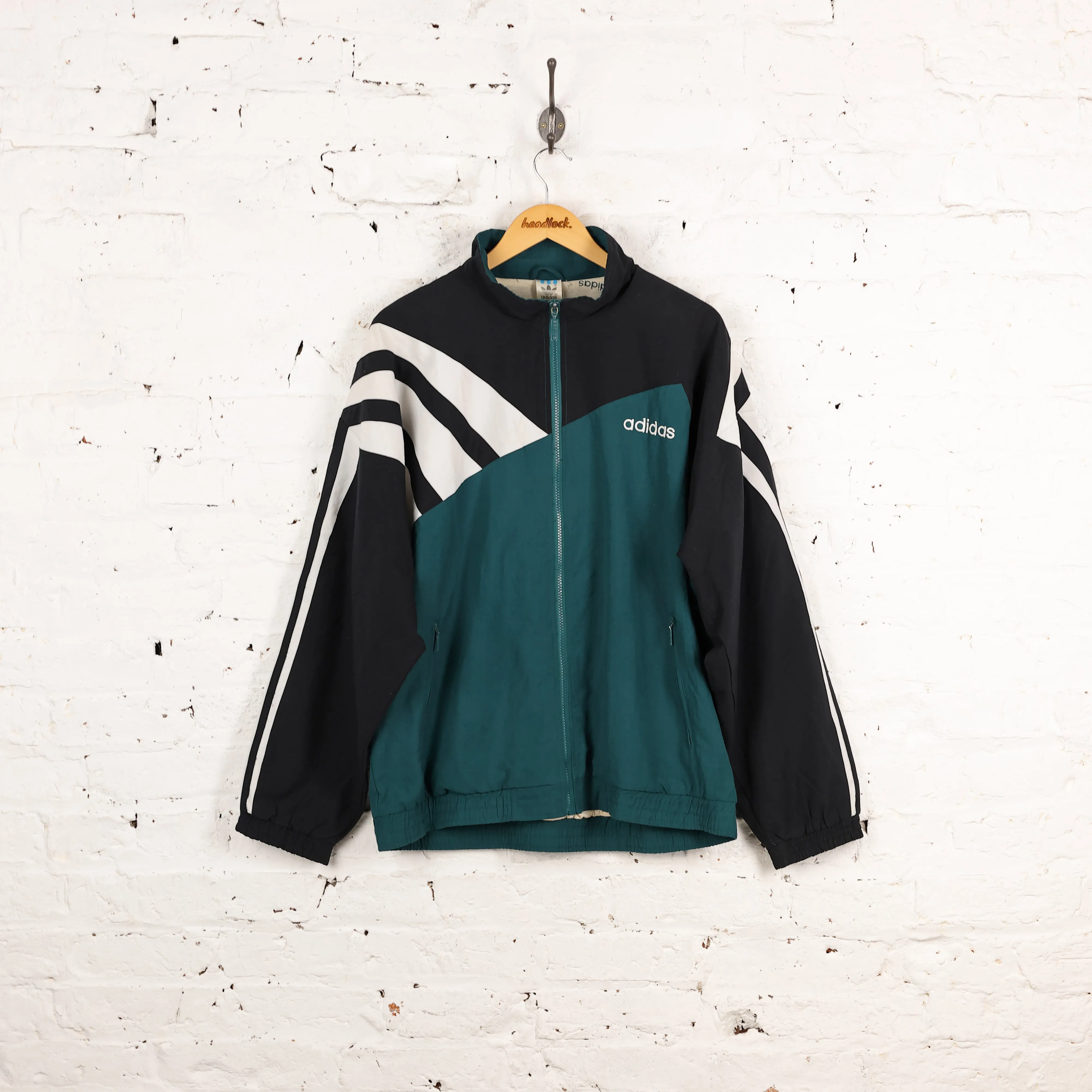 Adidas 90s Tracksuit Top Jacket - Green - M
