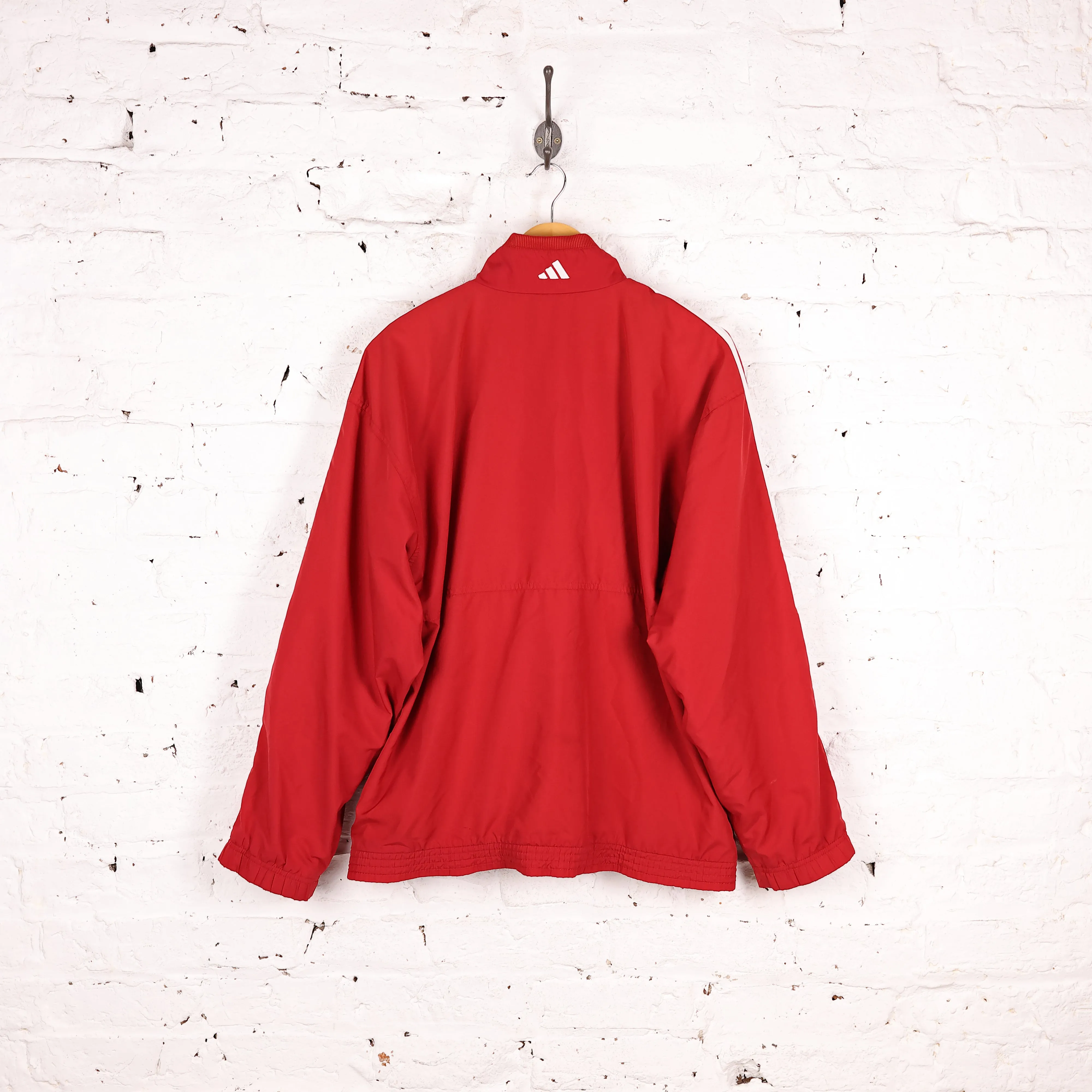 Adidas 90s Tracksuit Top Jacket - Red - L