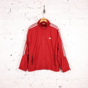 Adidas 90s Tracksuit Top Jacket - Red - L