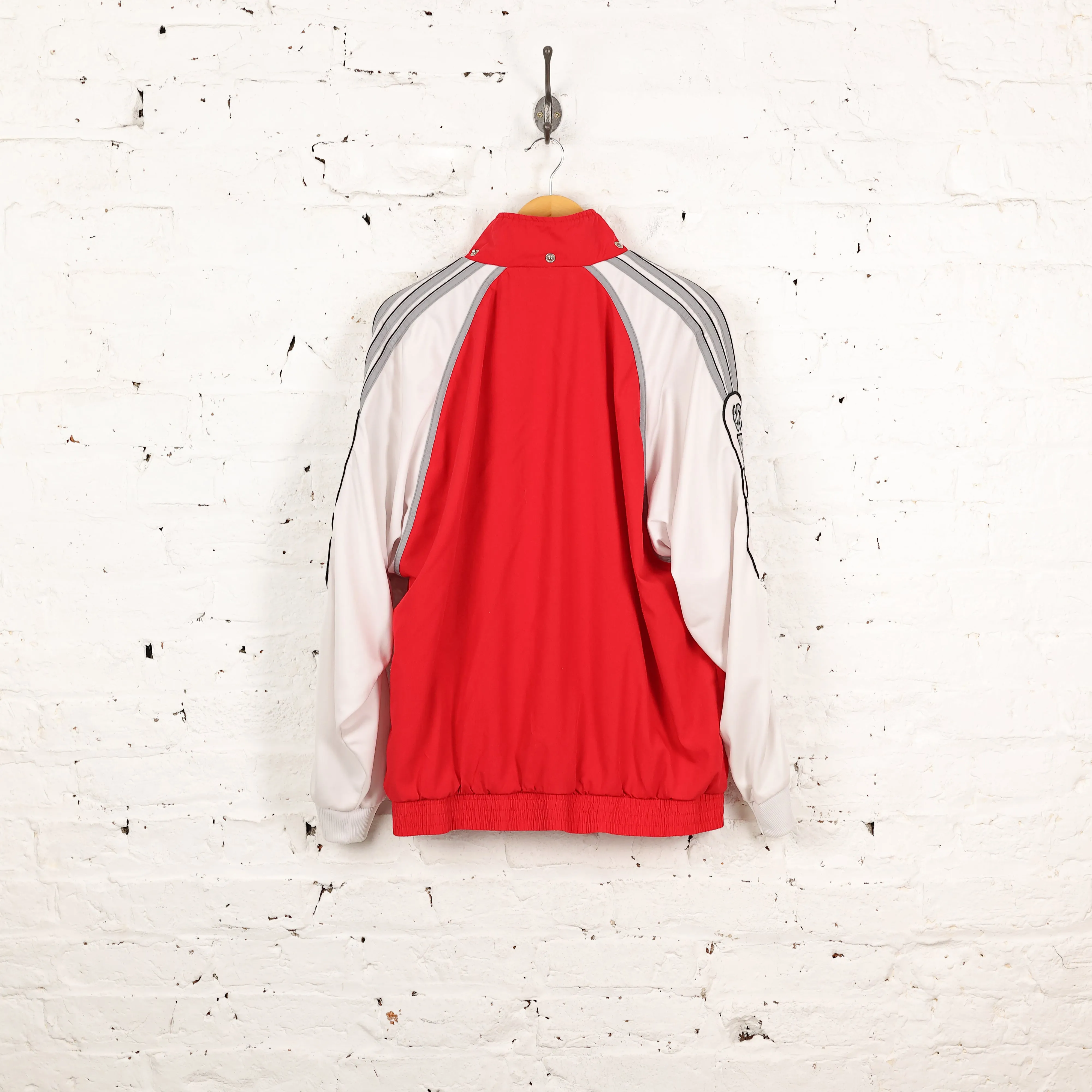 Adidas 90s Tracksuit Top Jacket - Red - M