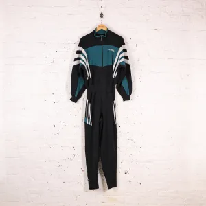 Adidas Full Tracksuit Boiler Suit All In One - Black - M