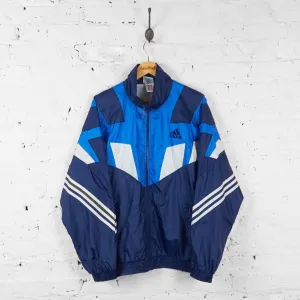Adidas Shell Tracksuit Top Jacket - Blue - L
