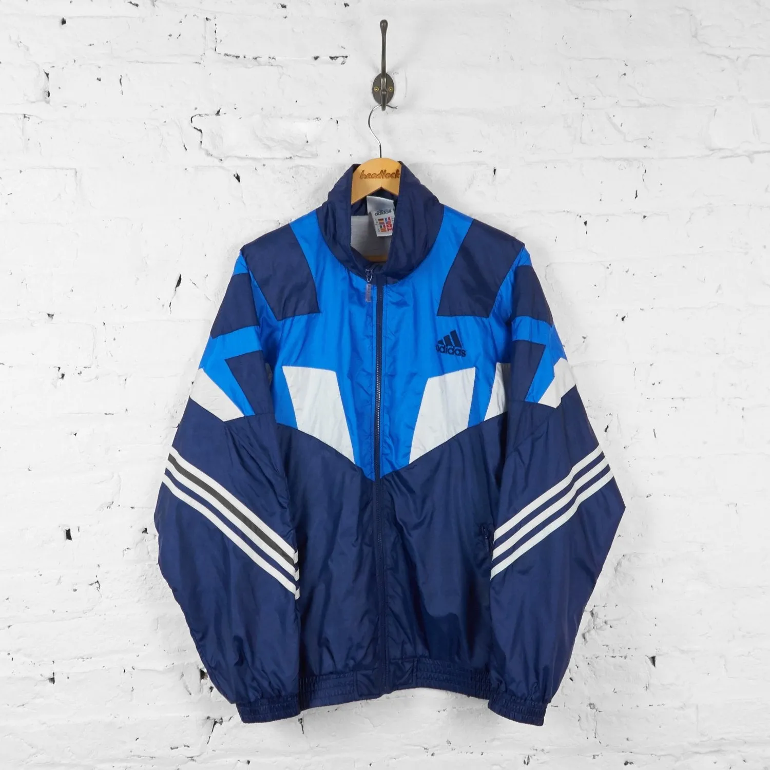 Adidas Shell Tracksuit Top Jacket - Blue - L