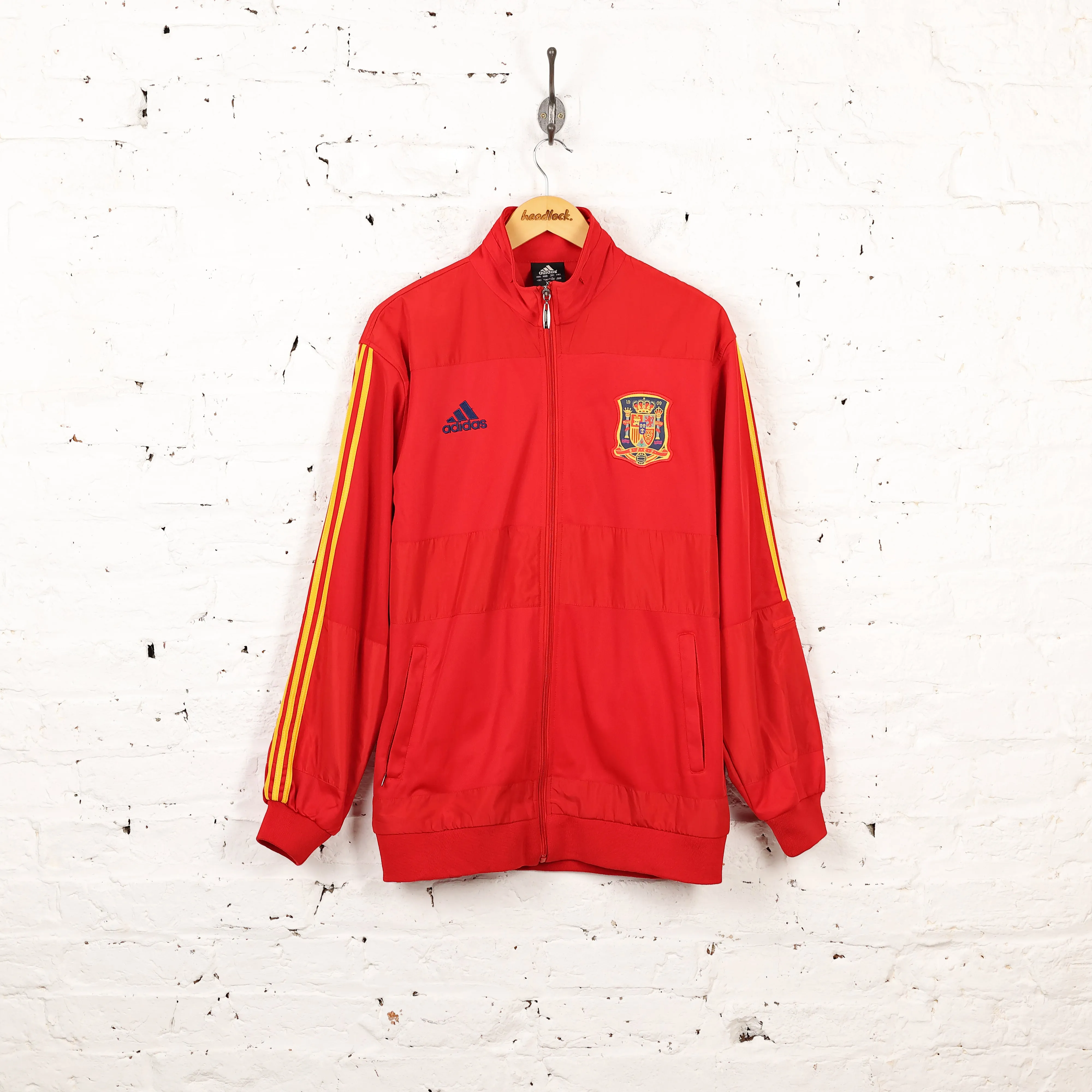 Adidas Spain Tracksuit Top Jacket - Red - XL