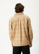 AFENDS Sandstorm Flannel Long Sleeve Shirt