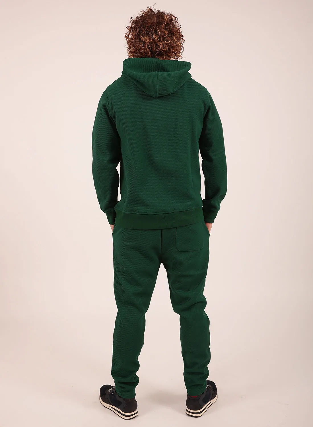 Airy Tracksuit Set in Green