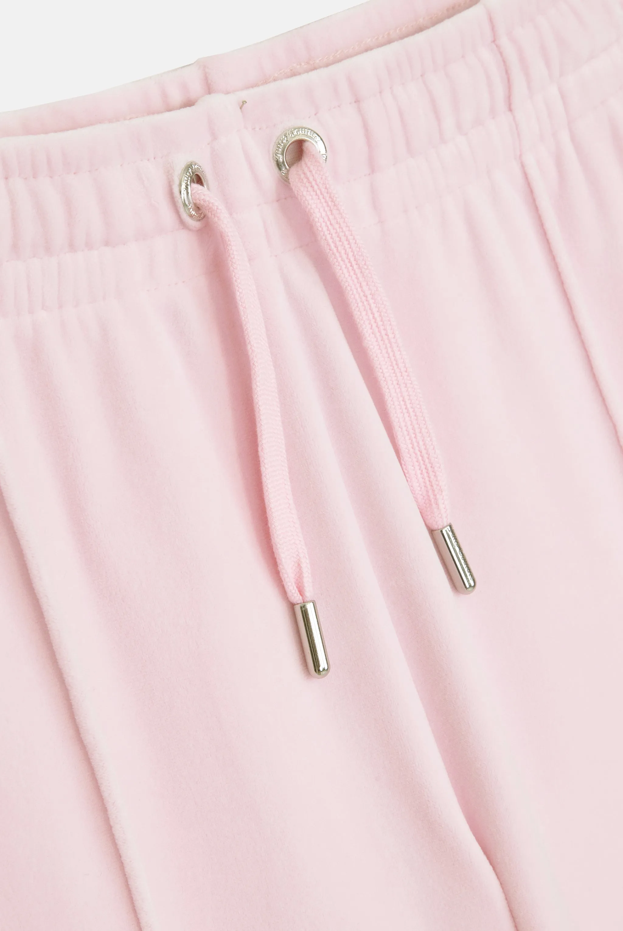 ALMOND BLOSSOM VELOUR DIAMANTÉ TRACKSUIT BOTTOM
