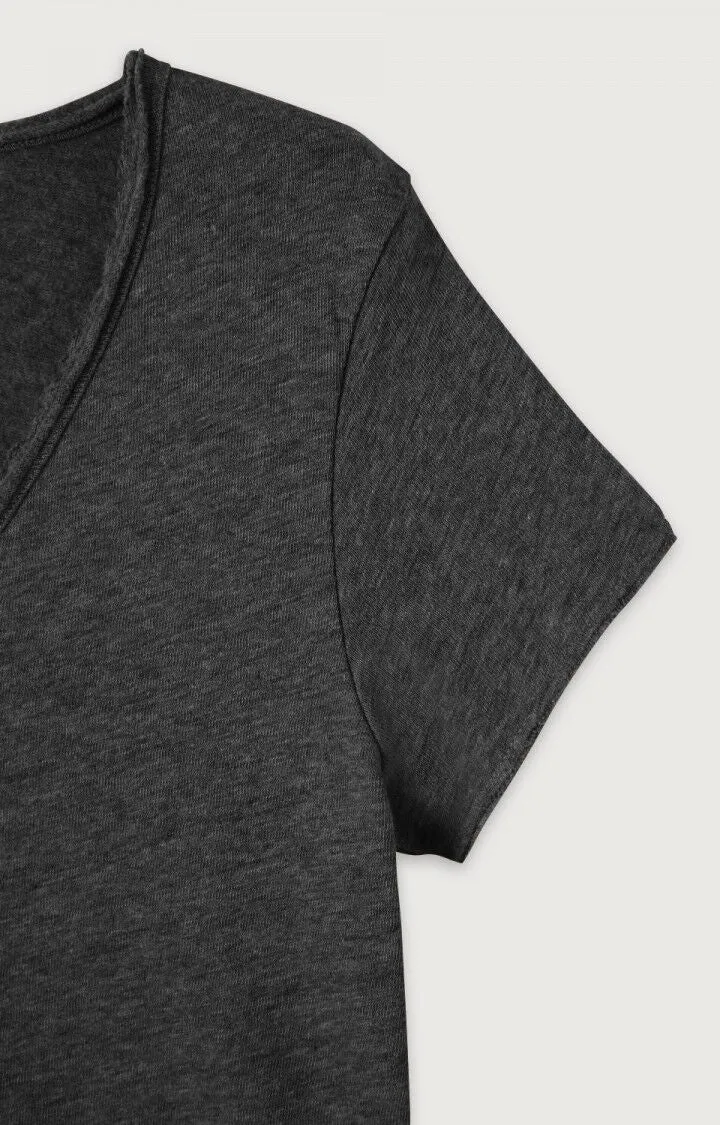 American Vintage - Sonoma V-Neck T-Shirt (Vintage Black)