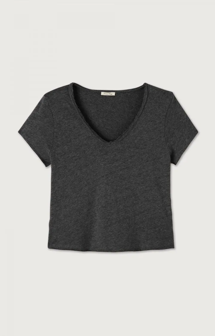 American Vintage - Sonoma V-Neck T-Shirt (Vintage Black)