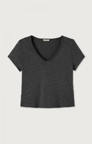 American Vintage - Sonoma V-Neck T-Shirt (Vintage Black)