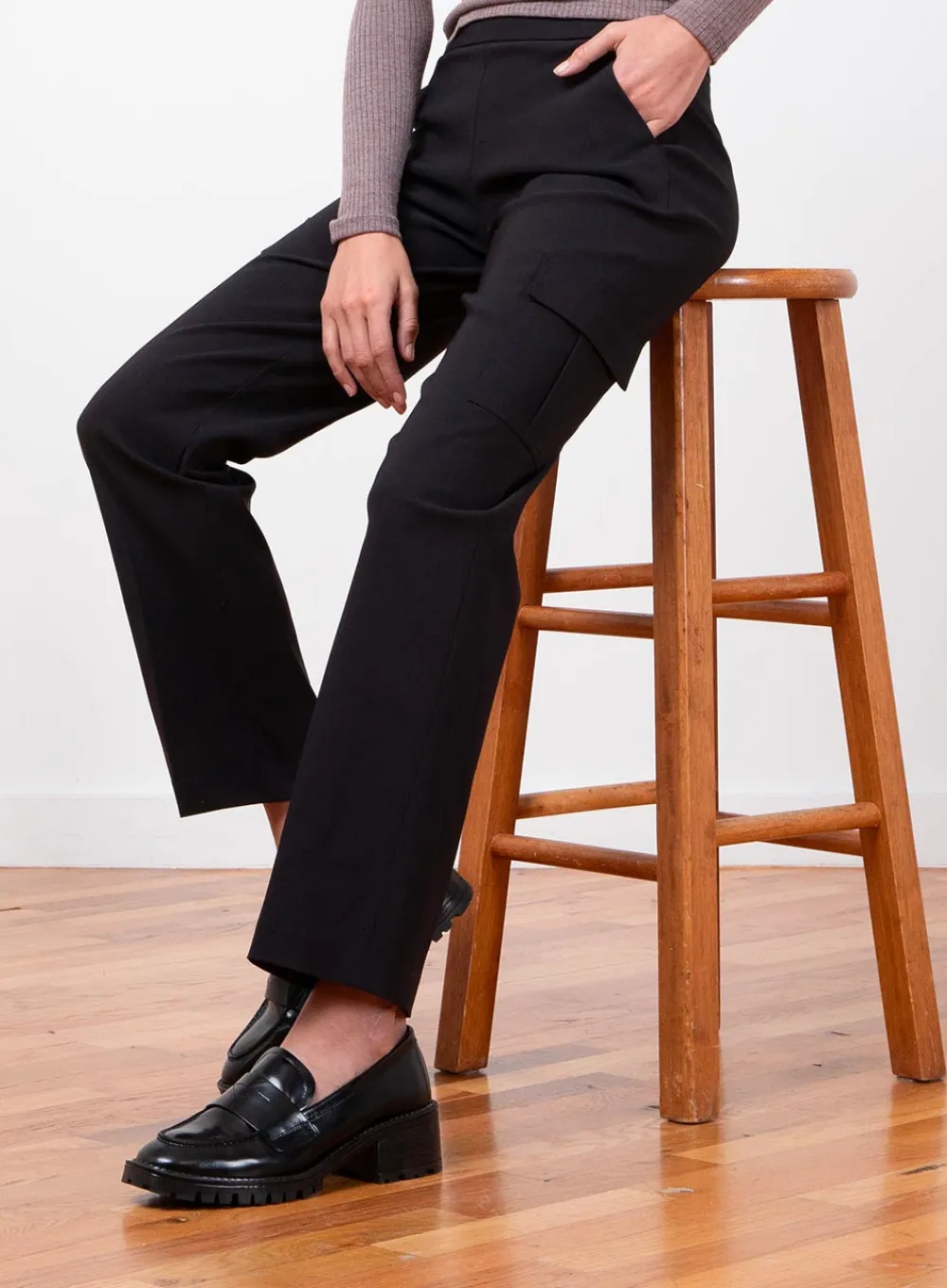 AVENUE MONTAIGNE | Kool Straight Leg Cargo Pant