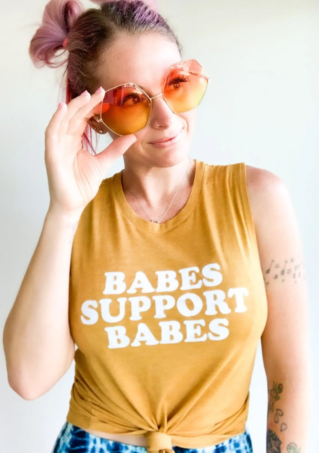Babes Support Babes - Muscle Tank