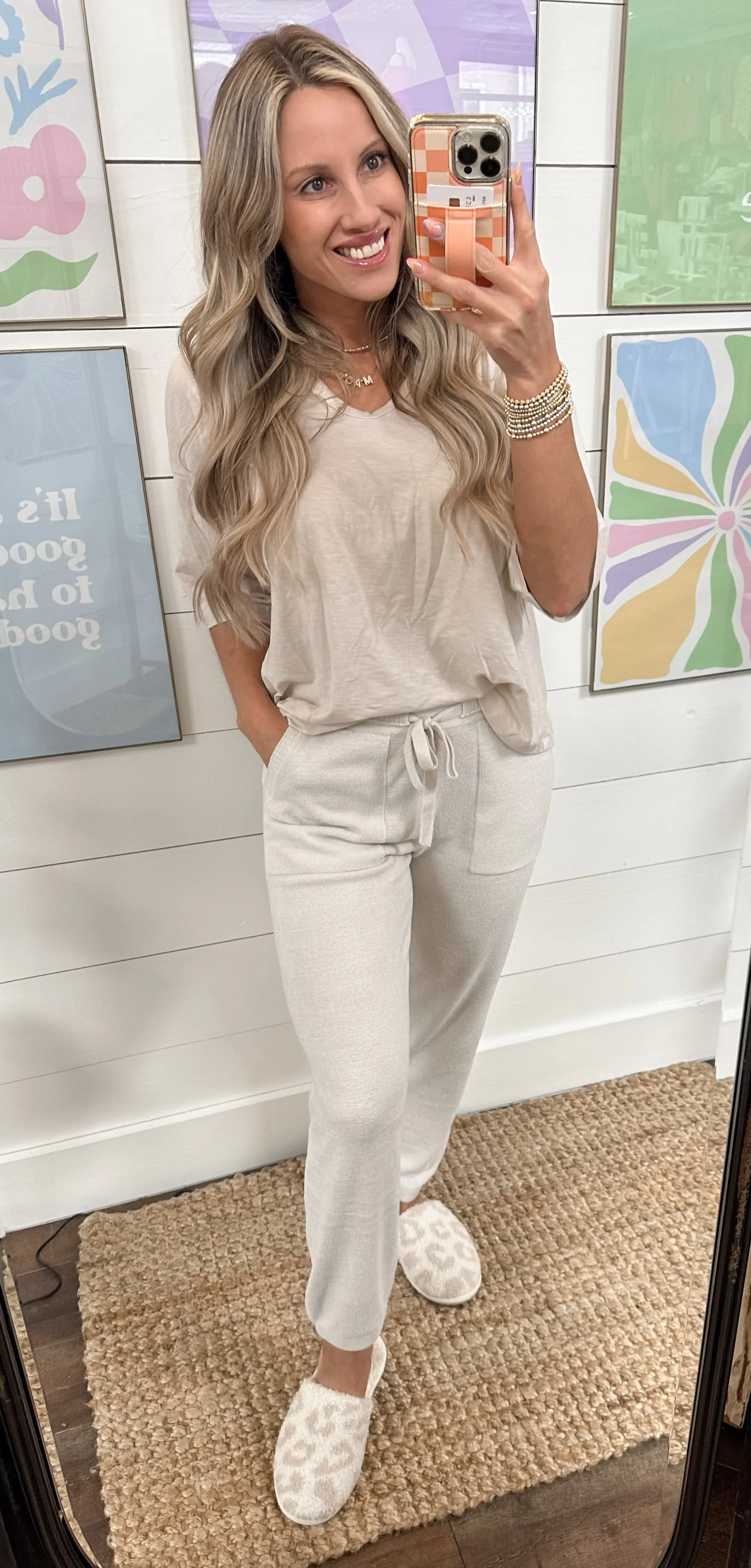 Barefoot Dreams Jersey V-Neck Tee