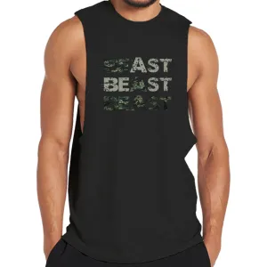 Be A Beast Graphic Tank Top