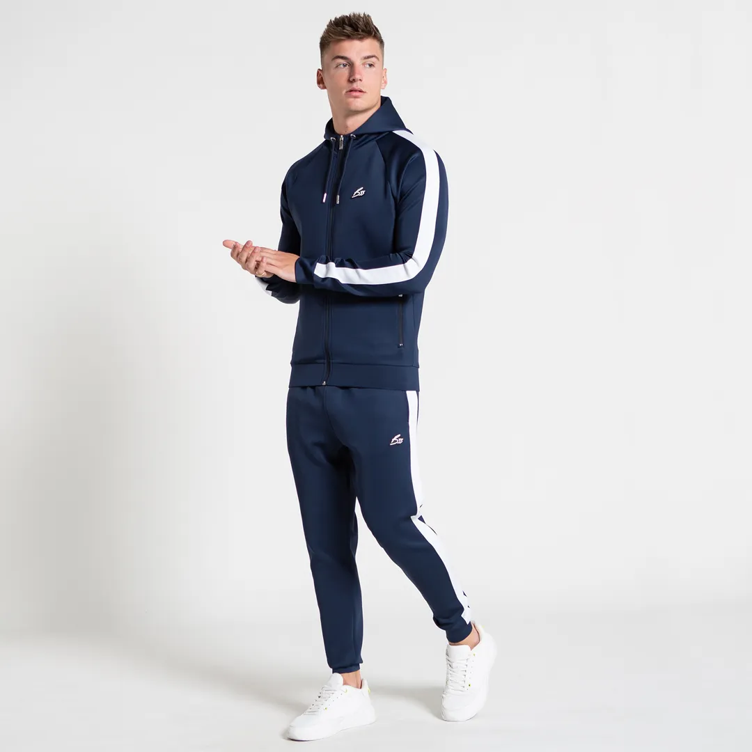 Bee Inspired Dalot Poly Joggers Navy