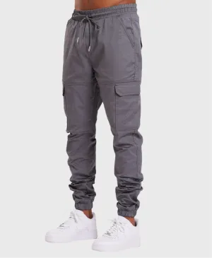 Bee Inspired Rivero Cargo Pants Grey