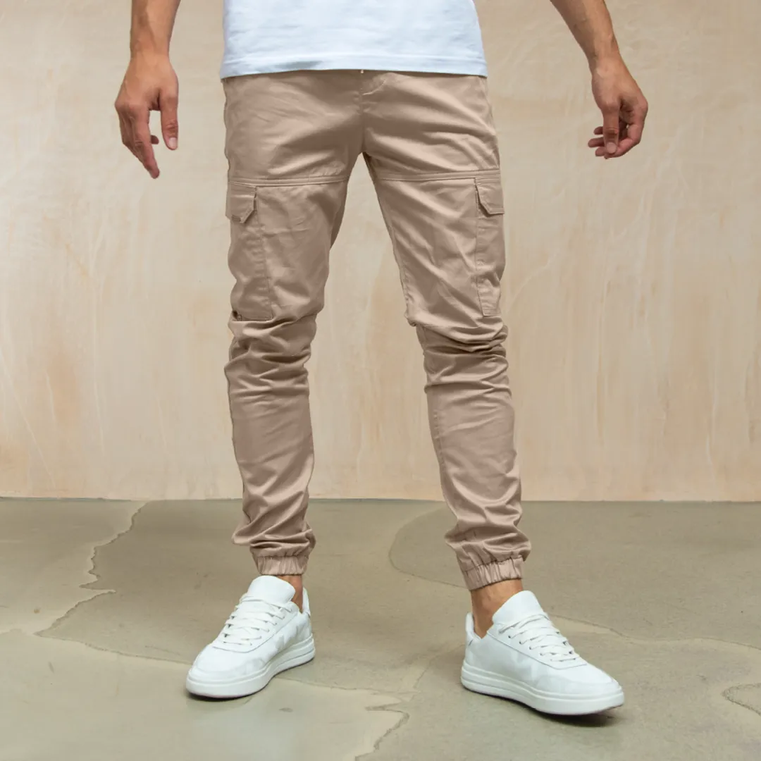 Bee Inspired Rivero Cargo Pants Sand
